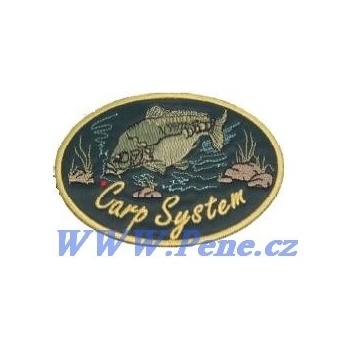 Rybářská nášivka Carp system 2