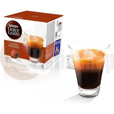 NESCAFÉ 3 кутии по 16 броя кафе капсули Nescafe Dolce Gusto LUNGO INTENSO (1571017-7613033590146)