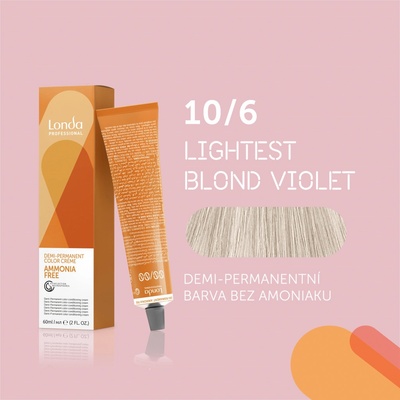 Londa Demi-Permanent Color 10/6 60 ml