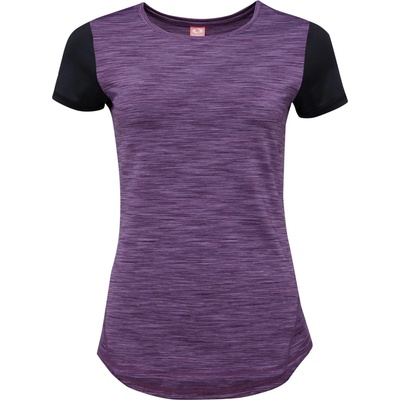 LOAP Dámske tričko MARIA fialová čierna