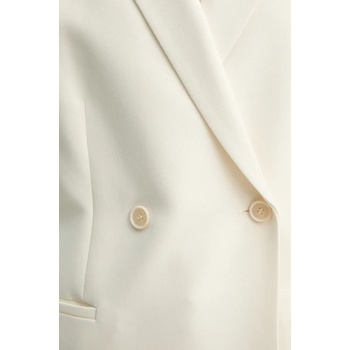 Theory Сако Theory в бежово с уголемена кройка с изчистен дизайн P0109115 (P0109115)