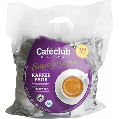 Caféclub Ristretto pads 100 ks