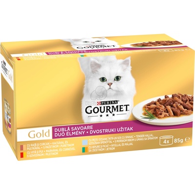 Gourmet Gold Duo Experience мултипакет 4 x 85 г