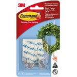 COMMAND ЗАКАЧАЛКА 3m command 2бр m ПРОЗРАЧНА (3530008)