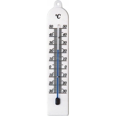 Schneider Teplomer Plastik interiérový, plastový, biely, 177 x 34 mm