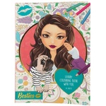  Луксозна Книжка за Оцветяване Besties с Фолио - 24 листа A4