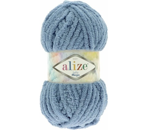 Alize Softy Mega 374 bledomodrá