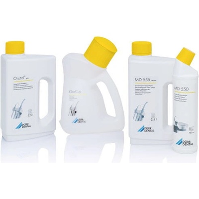 Orotol Basic Set (1 x 2,5 l Orotol Plus, 1 x 2,5 l MD 555, 1 x 750 ml MD 550, 1 x OroCup)