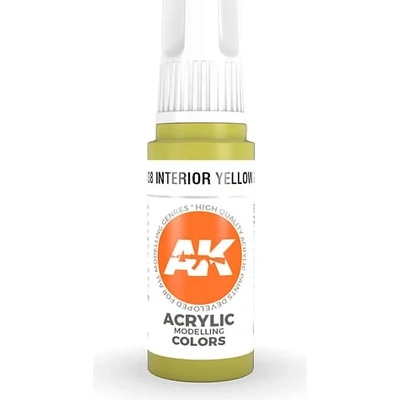 AK Interactive Interior Yellow Green 17 ml – Sleviste.cz