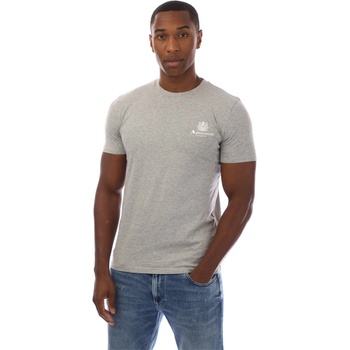 AQUASCUTUM Тениска AQUASCUTUM Logo T-Shirt - Light Grey/Wht