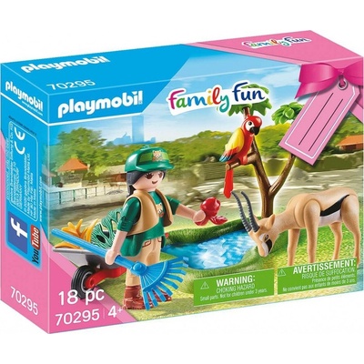 Playmobil 70295 Ošetřovatelka v ZOO