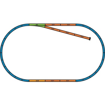Image 1 of Piko Комплект пътна настилка за релси комплект a+b (55366)