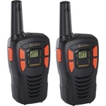 Cobra Радиостанции Cobra AM255 (2-Pack), 16 канала + 121 кода за поверителност, до 5 km обхват, до 18 часа живот на батерията, черни (AM255 (2-Pack)) Радиостанции