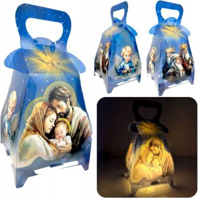 Lampáš plastový Artykuły Religijne 25,5 cm LED na roráty