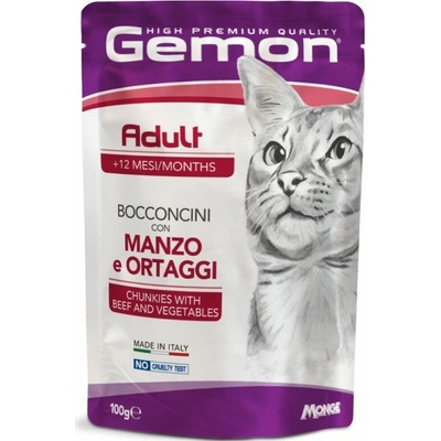 Gemon Cat HP hovězí zelenina 100 g