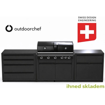 Outdoorchef Venkovní modulární kuchyň SET 2 HEAT X-515 30MB GRANIT