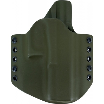 RH Holsters OWB Glock 17 vonkajšie olive green