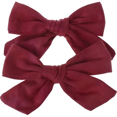 HARAHU Щипки за коса Панделка - Бордо kp19303 (19303)