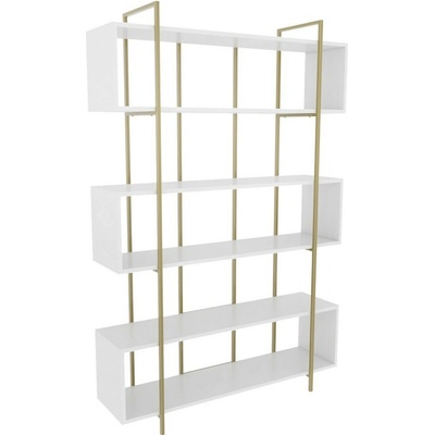 Knižnica Bruti White and Gold