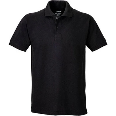 Utopic Unisex polo triko UT23005 Black