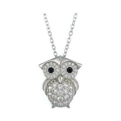 InfinitySilver Strieborný náhrdelník sova L47615445