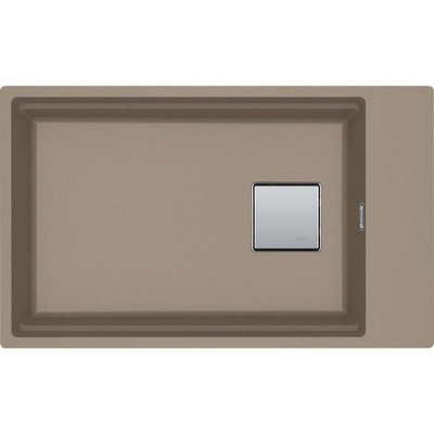 Franke Гранитна мивка под плот Mythos Kubus, 760х460, цвят Oyster (125.0529.613)