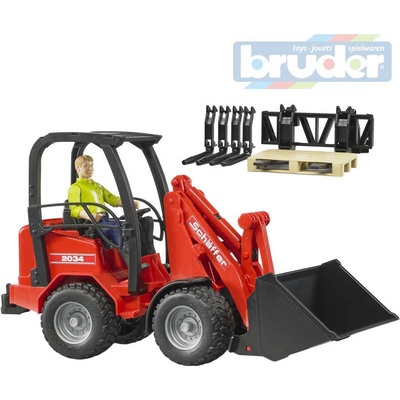 Bruder 2191 Nakladač SCHAFFER + příslušenství