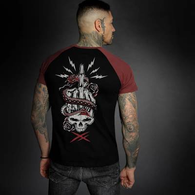 HYRAW мъжка тениска hyraw - snake fuck- sp23-m07