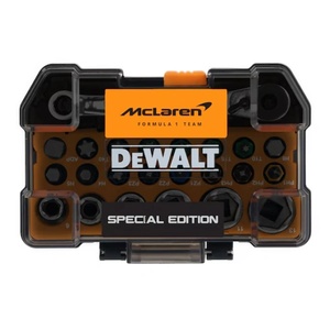 DEWALT Комплект битове и гайковерти DEWALT, McLaren F1 Team, 24 бр. , с тресчотка