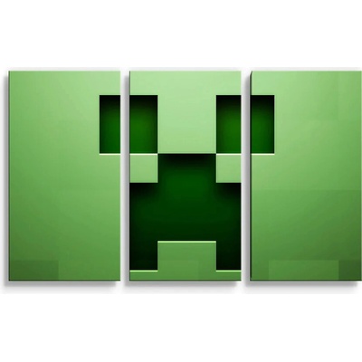 SABLIO Dětský obraz 3-dílný Minecraft Varianta: 120x80cm