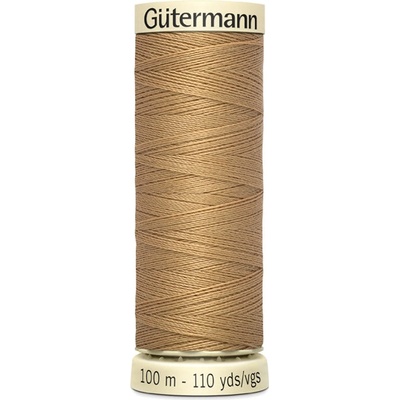 591 Univerzální šicí nit Gütermann 100% PES, hnědá