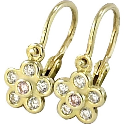 Glare zlaté detské náušnice 475