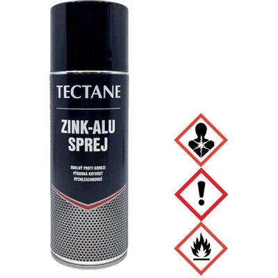 Den Braven Tectane Zink Alu sprej 400 ml TA40401 Zink Alu sprej +250°C krátk. + 500°C