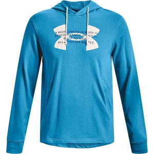 Under Armour Rival Terry Logo Hoodie Размер: L / Цвят: син