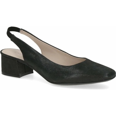 Caprice lodičky s volnou patou 9-29500-42 black metallic