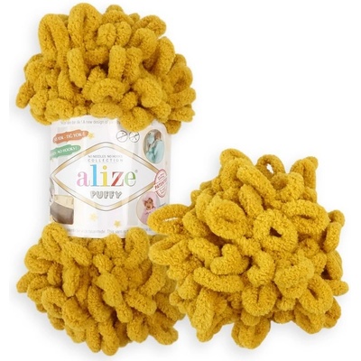 Alize Puffy 02 hořčičná