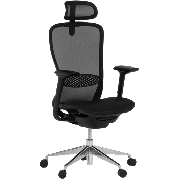 Ергономичен стол stans - черен (3520598)