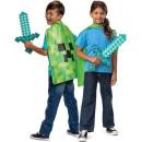 Epee maska Minecraft Creeper