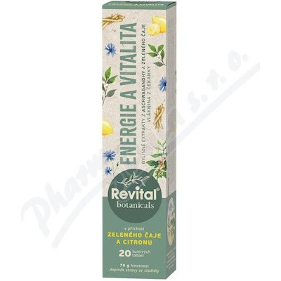 Revital Botanicals Energie a vitalita 20 eff.tabliet