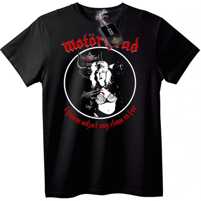 NOONEBRAND Тениска Motörhead 'Знам Моята Лапа' - 7XL, White