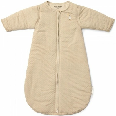LITTLE DUTCH Spací pytel s odepínatelnými rukávy Husa Beige Newborn Naturals