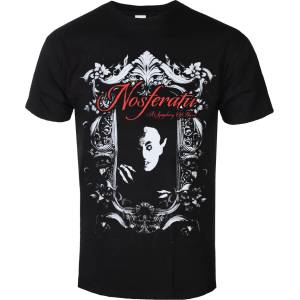 Plastic head Мъжка тениска nosferatu - ornamental - black - plastic head - p90003