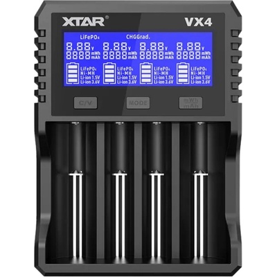 XTAR VX4 Visible Mixer Univerzálna Inteligentná Nabíjačka