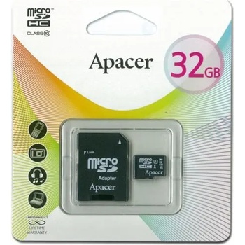 Apacer microSDHC 32GB Class 10 AP32GMCSH10U1-R
