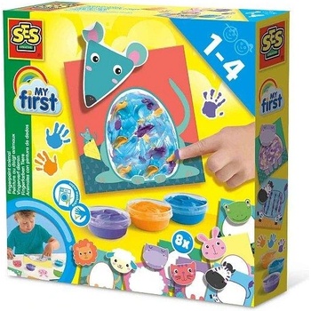SES Creative Бои за пръсти - оцветяване на животни (14444)