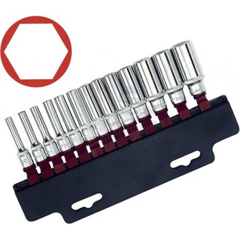 Image 1 of FORCE ВЛОЖКИ 1/4" УДЪЛЖЕНИ КОМПЛЕКТ 13 БР. /jn62371 (jn62371)