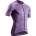 X-Bionic Мъжка фланелка с къс ръкав за колоездене X-Bionic Xceed Ride Jersey S/S Cycling jersey - Heather / Lavender Night (056-3355-0313)
