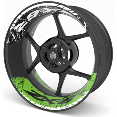 SEFIS dvojdielne polepy na kolesá KAWASAKI ZX-6R