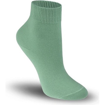 Bavlnené 100% ponožky Romsek II zelená bledá