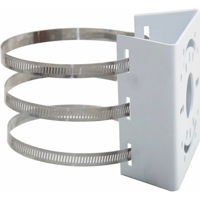 Uniarch by Uniview TR-UP06-IN Držák, na sloup, pro kamery řady IPC-D11x, IPC-D12x, IPC-T213, IPC-T11x, IPC-T12x, IPC-T31x, IPC-D31x, bílý TR-UP06-IN